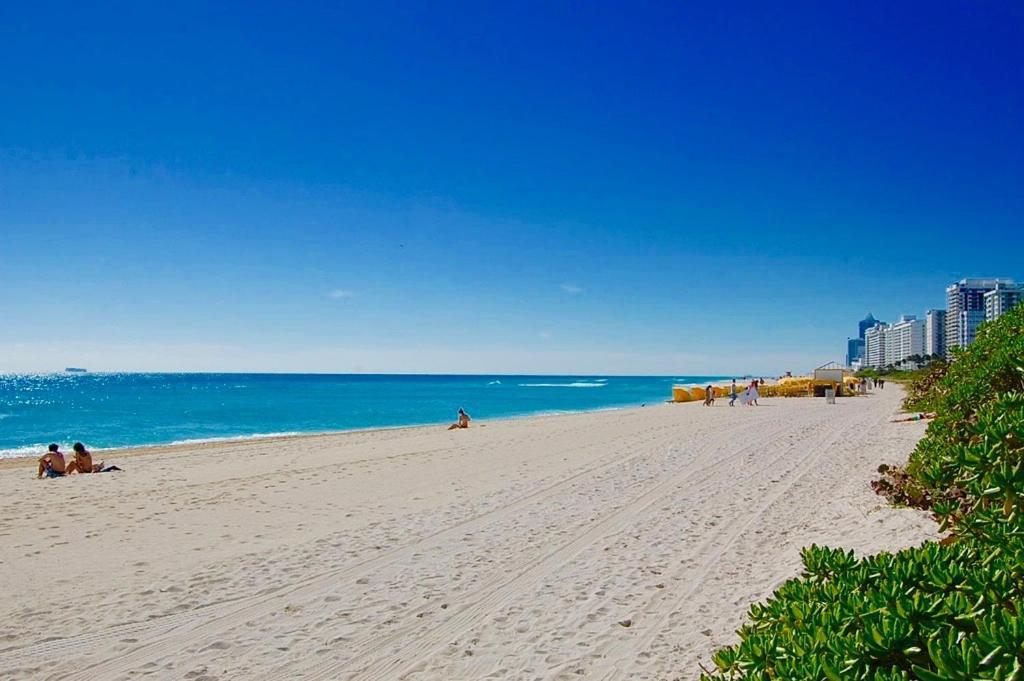 Directly On The Beach With Pool & Parking Miami Beach Kültér fotó