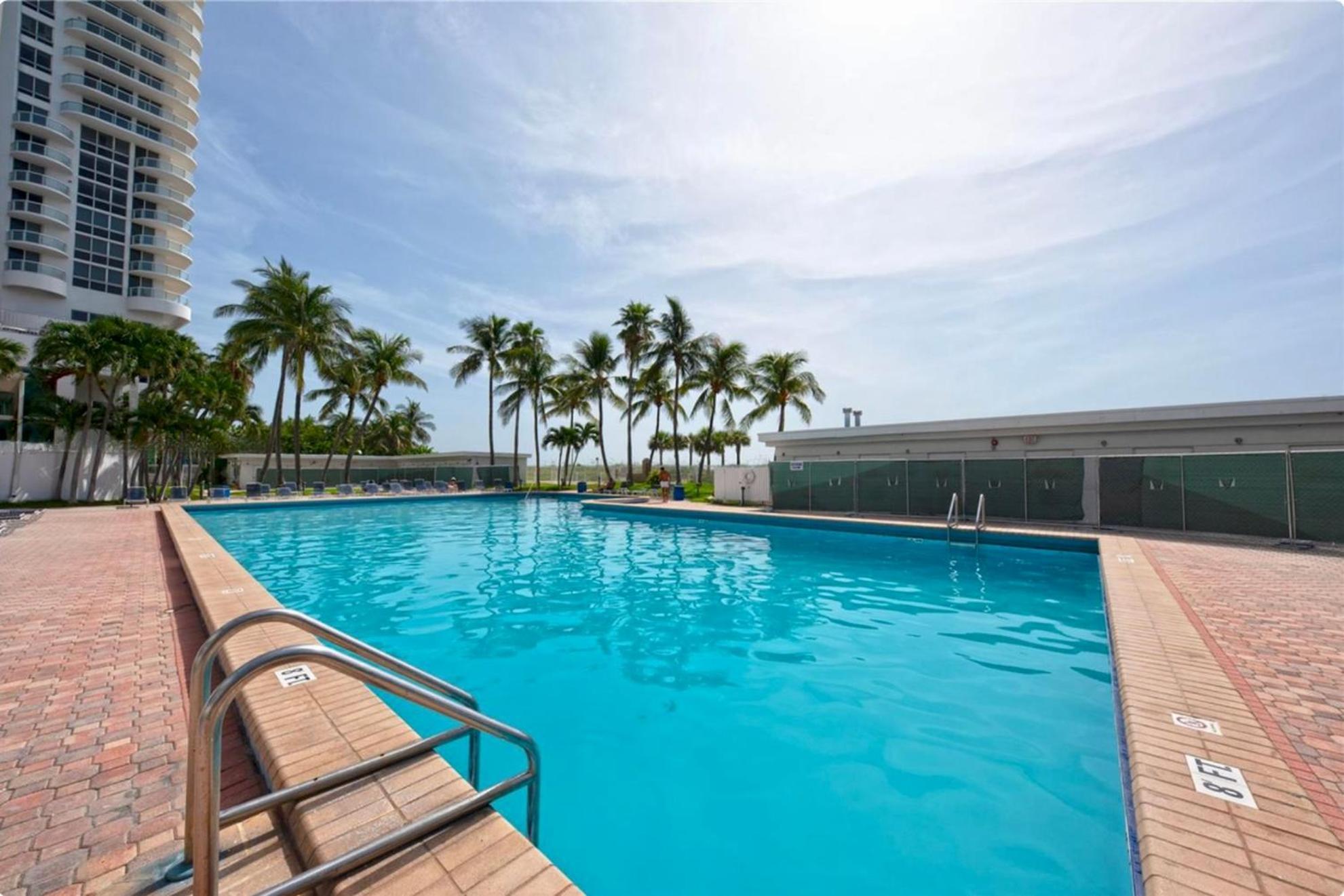 Directly On The Beach With Pool & Parking Miami Beach Kültér fotó